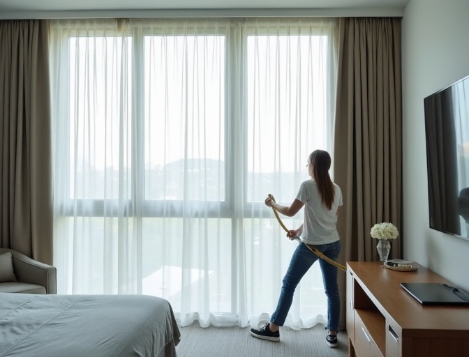 Currumbin Sheer Curtain Cleaning